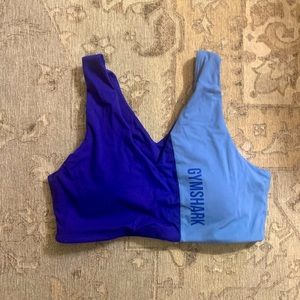 Gymshark two color bra